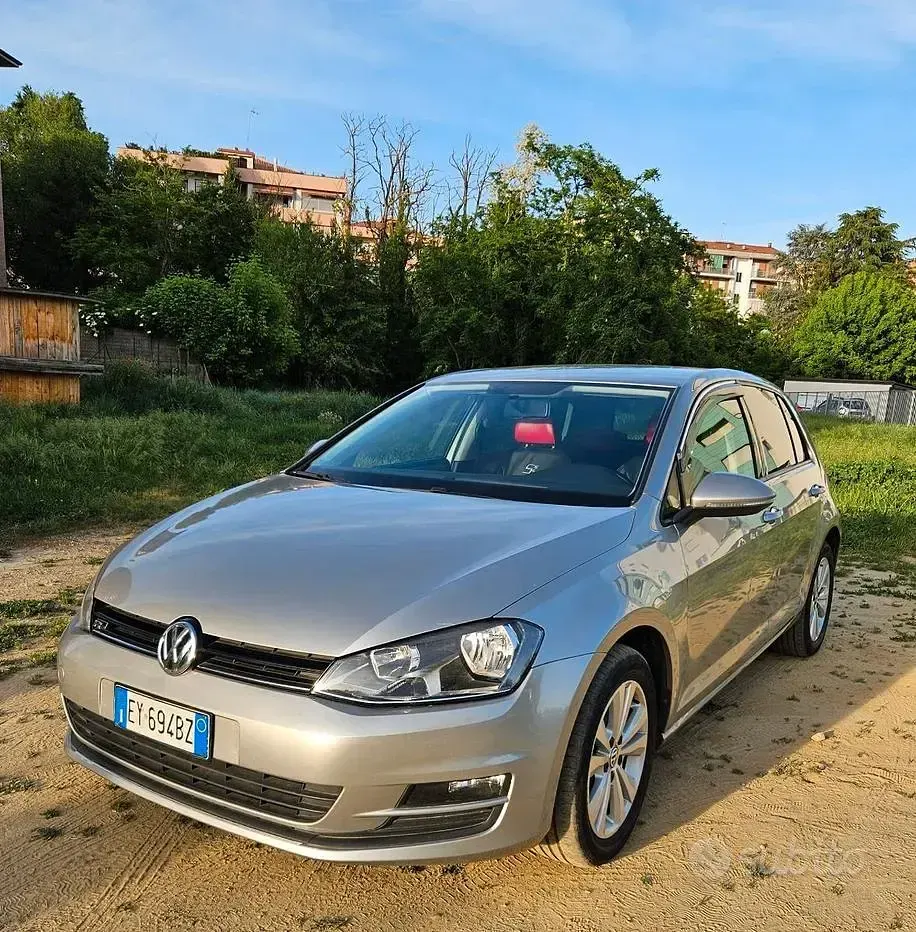 Usata VW Golf VII Comfortline 110 CV (80 kW) 2015 Grigio Berlina