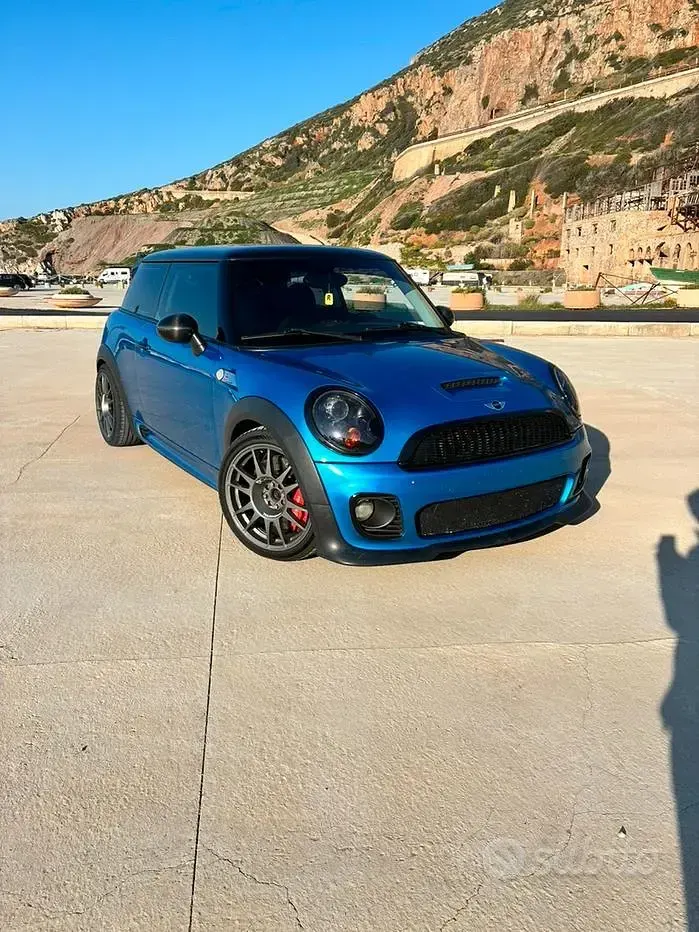 Usata Mini Cooper S 211 CV (155 kW) 2007 Blu Utilitaria