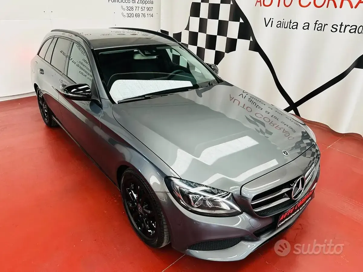 Usado Mercedes C220 Edition 170 CV (125 kW) 2016 Gris Familiar