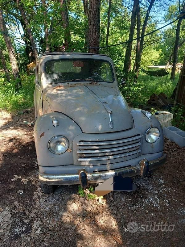 Usata Fiat Topolino 1950 Utilitaria