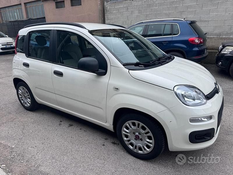 Usata Fiat Panda Lounge 69 CV (50 kW) 2012 Bianco Utilitaria