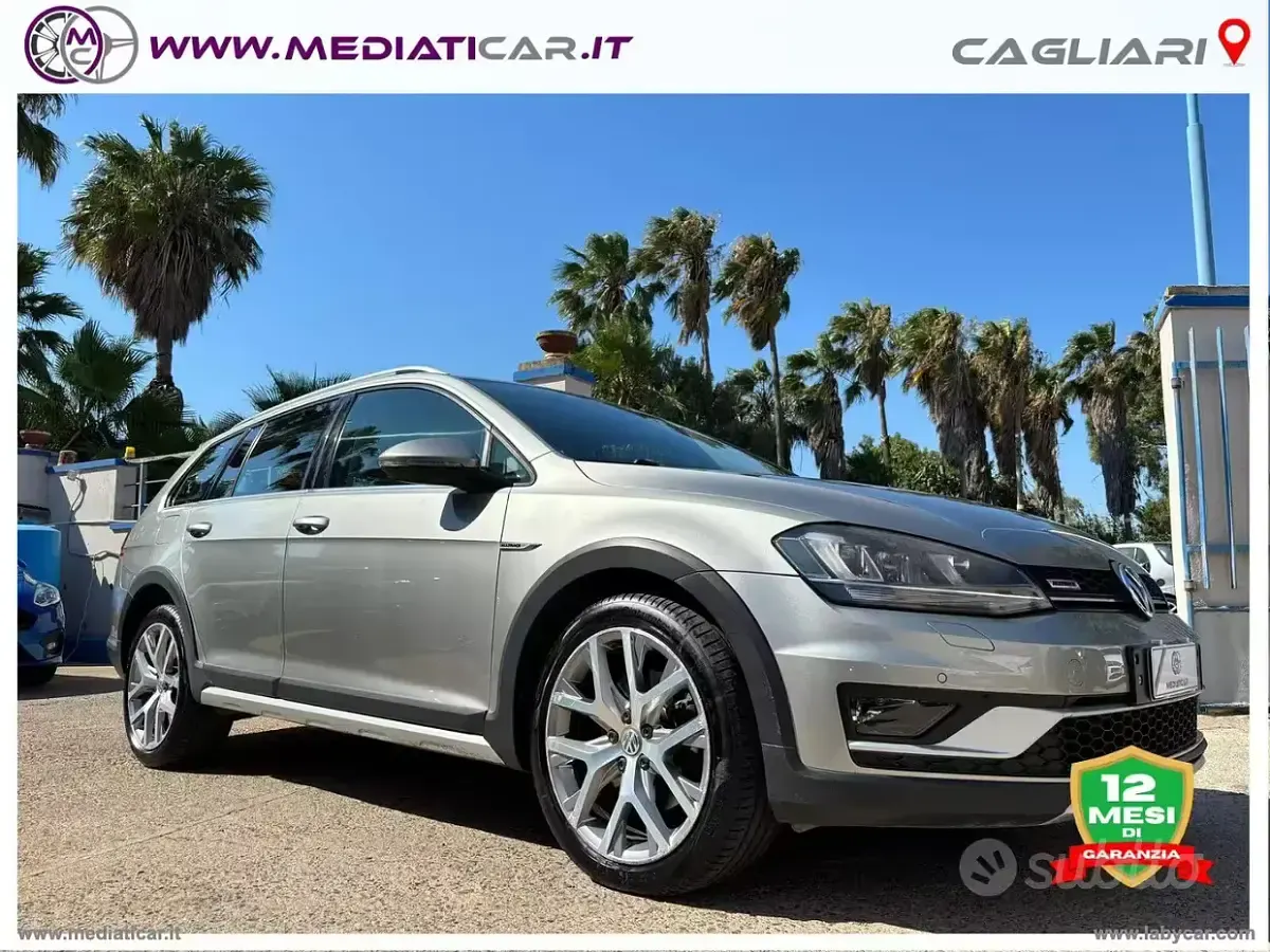 Usata VW Golf VII 184 CV (135 kW) 2015 Grigio Station wagon