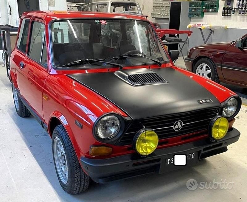 Usata Autobianchi A112 69 CV (50 kW) 1982 Rosso Utilitaria