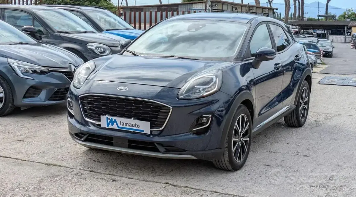 Usata Ford Puma Titanium 125 CV (91 kW) 2023 Blu SUV
