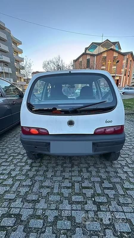Usata Fiat 600 2008 Bianco Utilitaria