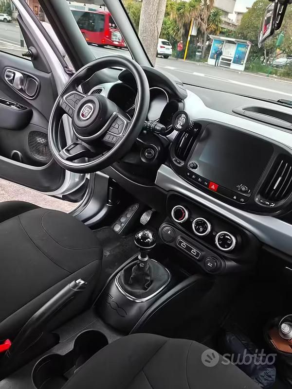 Usata Fiat 500L Cross 95 CV (69 kW) 2022 Grigio Monovolume