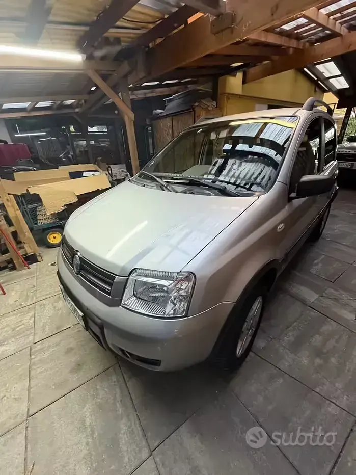 Usata Fiat Panda 4x4 69 CV (50 kW) 2006 Grigio Utilitaria