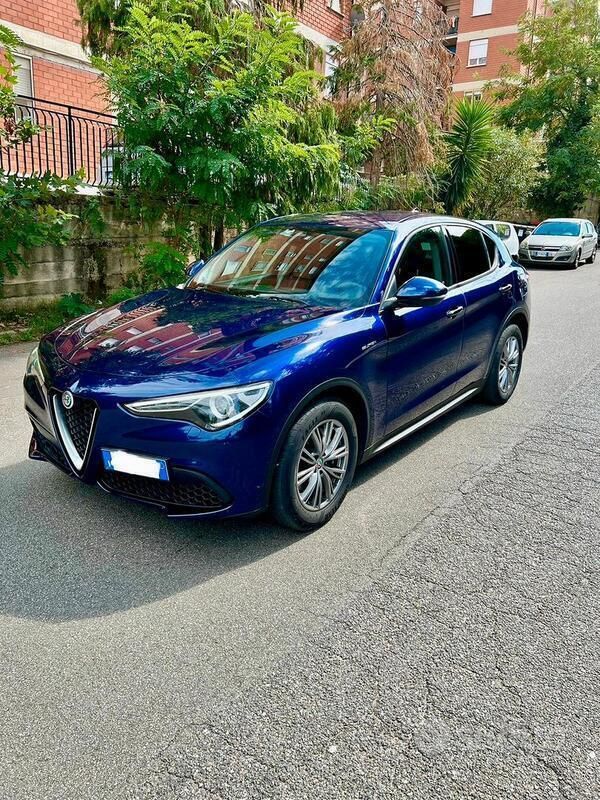 Usata Alfa Romeo Stelvio Super 160 CV (117 kW) 2020 Blu SUV