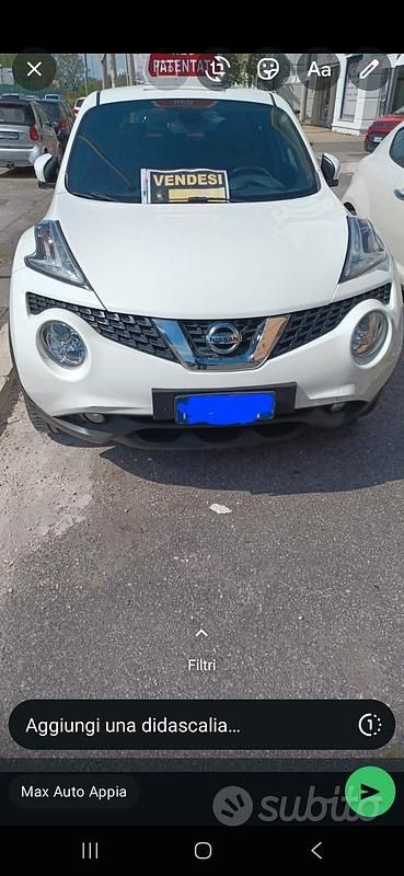 Usata Nissan Juke 2017 Bianco SUV
