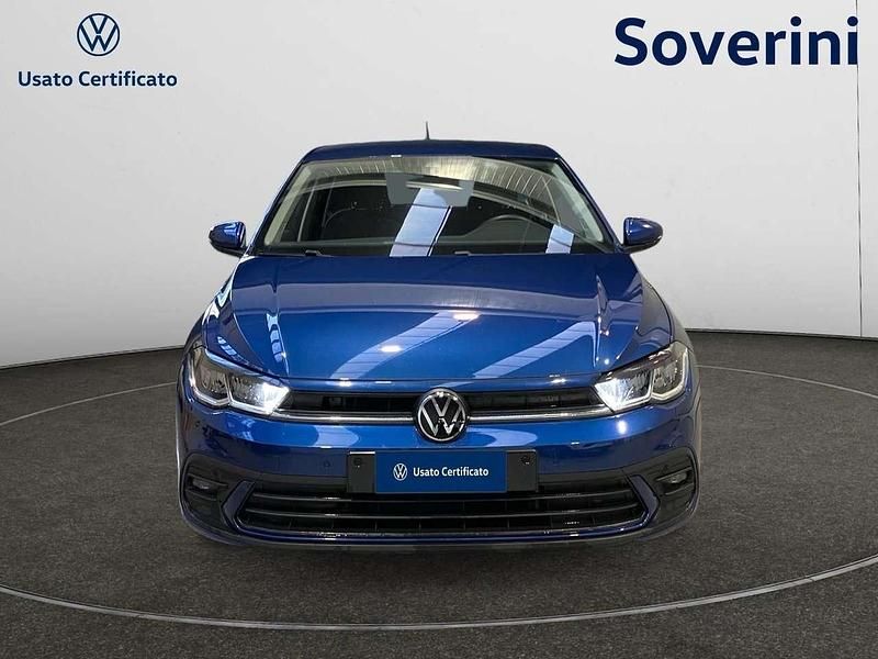 Usata VW Polo Life 95 CV (69 kW) 2023 Blu Utilitaria