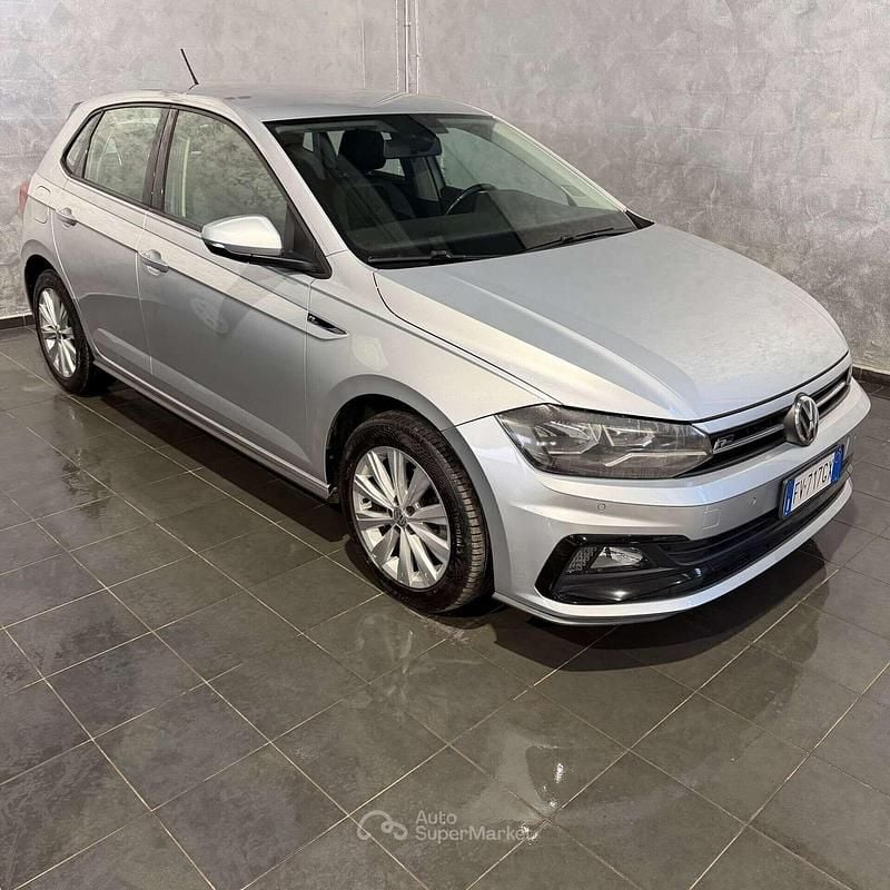Usata VW Polo R-line 95 CV (69 kW) 2019 Grigio Berlina