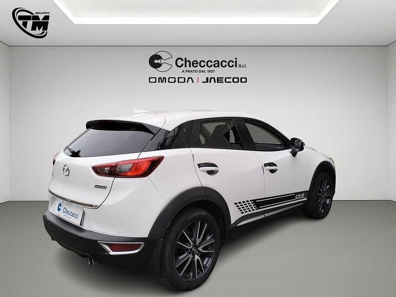 Usata Mazda CX-3 Exceed 105 CV (77 kW) 2018 Bianco SUV