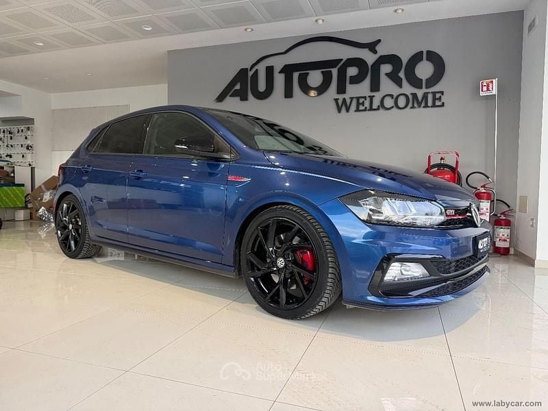 Usata VW Polo GTI 200 CV (147 kW) 2020 Blu/azzurro Berlina