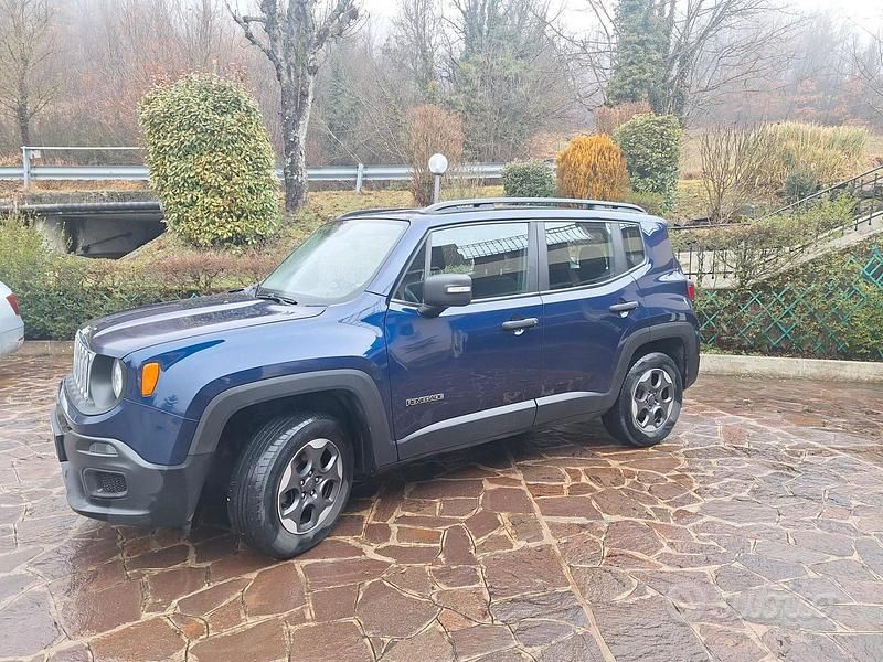 Usata Jeep Renegade Sport 120 CV (88 kW) 2016 Blu SUV
