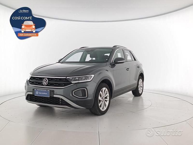 X3 indium grey metallizzato Usata 2023 VW T-Roc Life SUV | 23.100 € (Ottimo prezzo) - Immagine 1/4