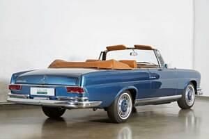 Usata Mercedes 220 SE 120 CV (88 kW) 1965 Blu Cabrio