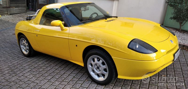 Usata Fiat Barchetta 131 CV (96 kW) 1996 Giallo Cabrio