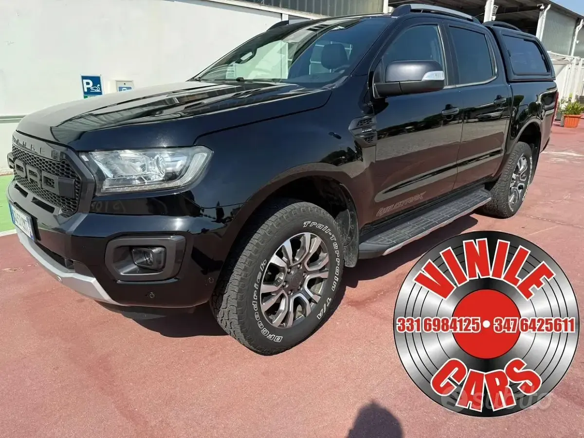 Usata Ford Ranger Wildtrack 213 CV (156 kW) 2021 Nero Pick-up