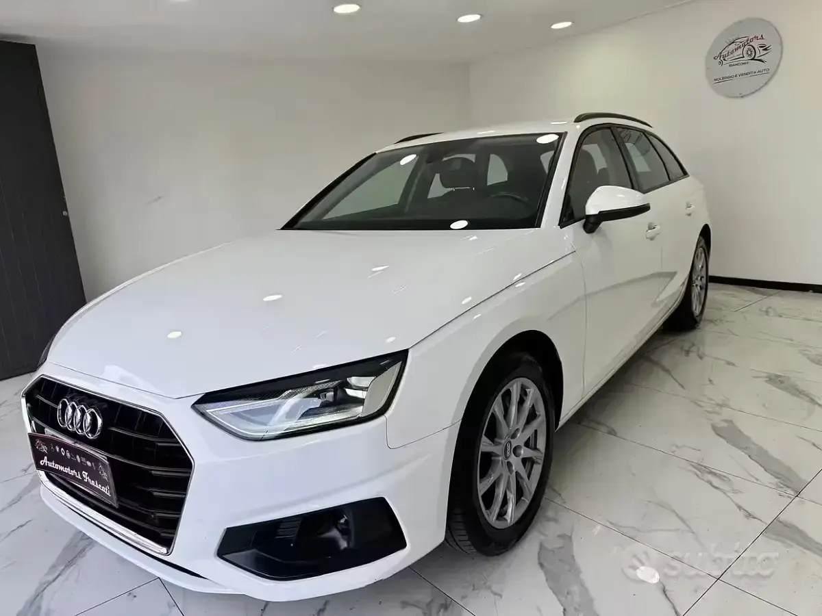 Usata Audi A4 Advanced 190 CV (139 kW) 2019 Bianco Station wagon