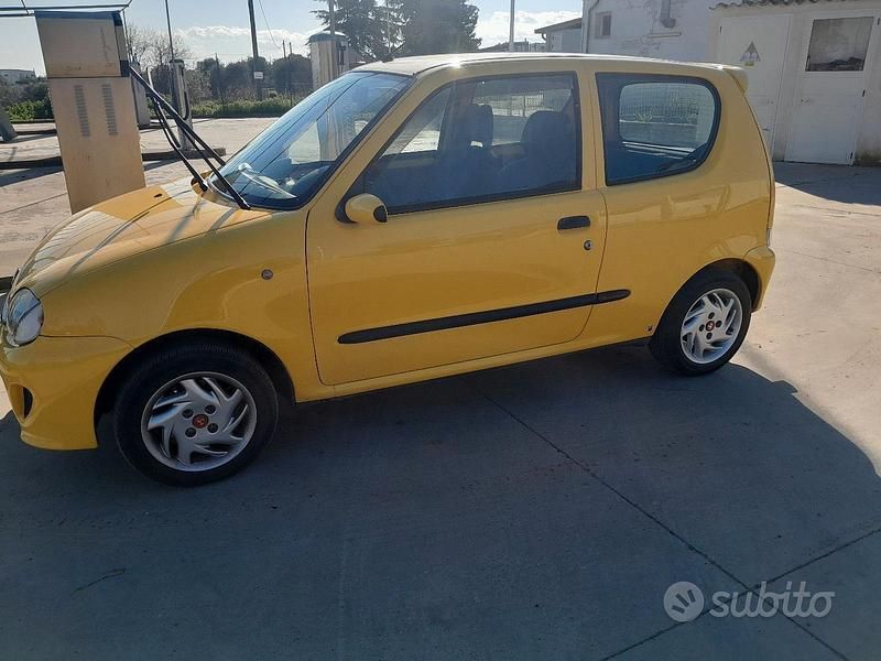Usata Fiat Seicento 2000 Giallo Utilitaria