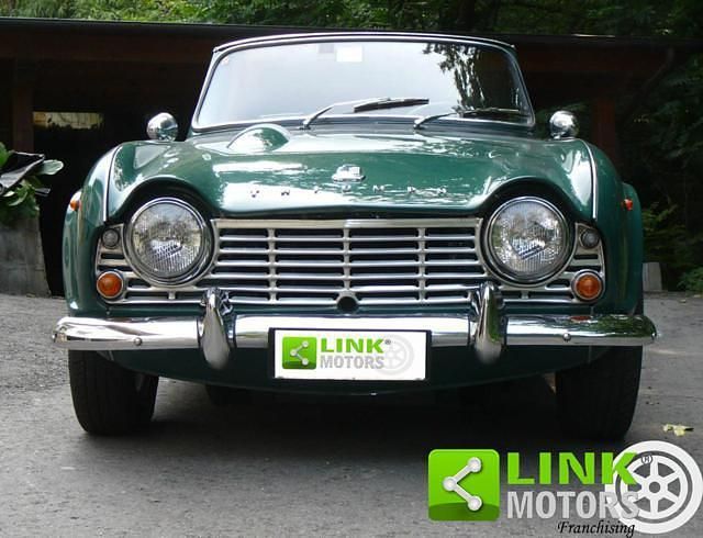 Usata Triumph TR4 99 CV (72 kW) 1962 Verde Cabrio