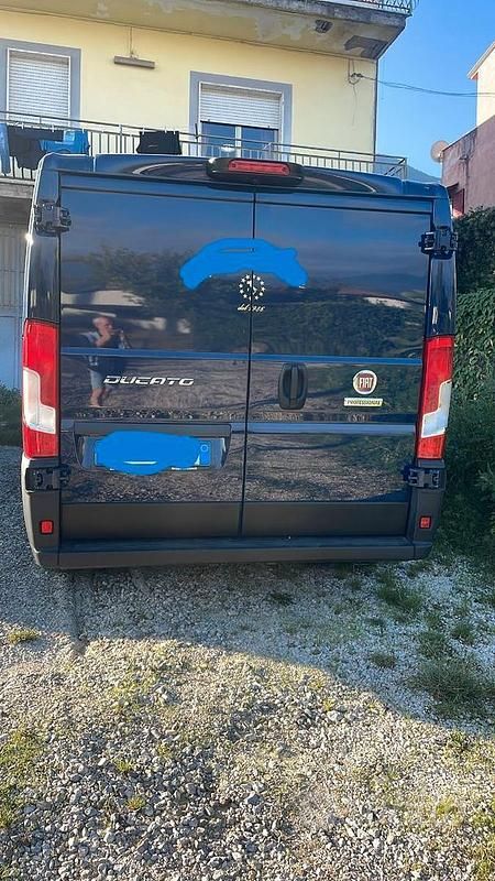 Usata Fiat Ducato 160 CV (117 kW) 2020 Blu Furgone