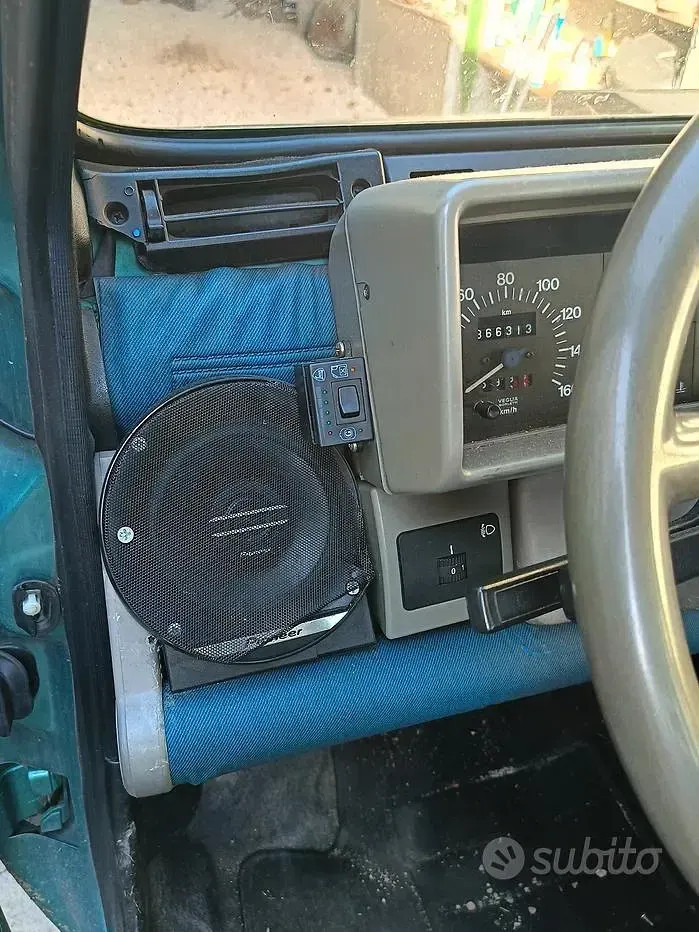 Usata Fiat Panda 4x4 54 CV (39 kW) 2000 Verde Utilitaria