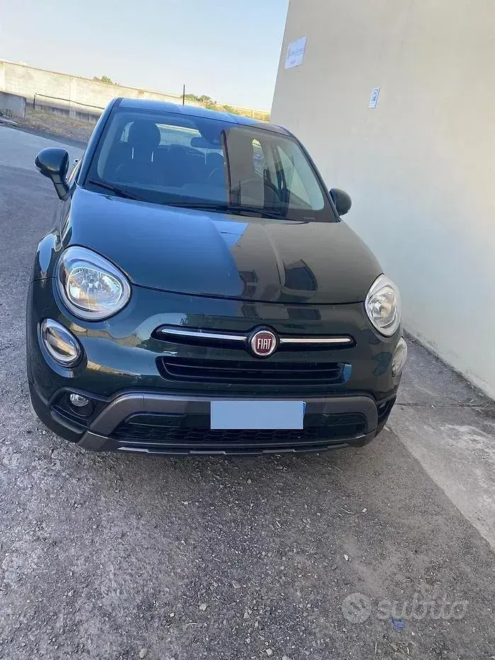 Usata Fiat 500X 120 CV (88 kW) 2019 Verde SUV