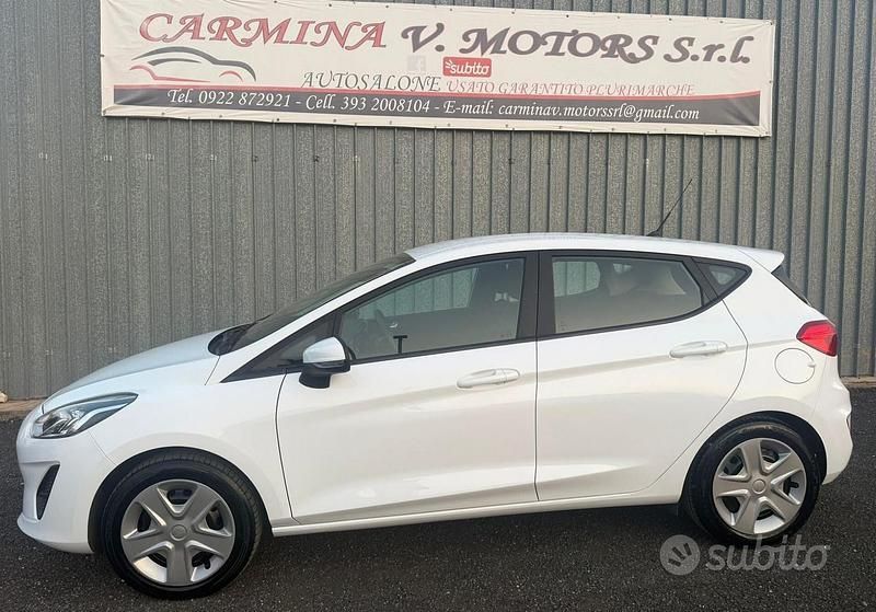 Usata Ford Fiesta 85 CV (62 kW) 2018 Bianco Utilitaria