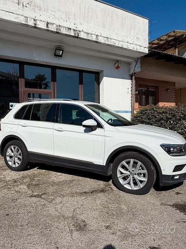 Usata VW Tiguan Advance 150 CV (110 kW) 2019 Bianco SUV