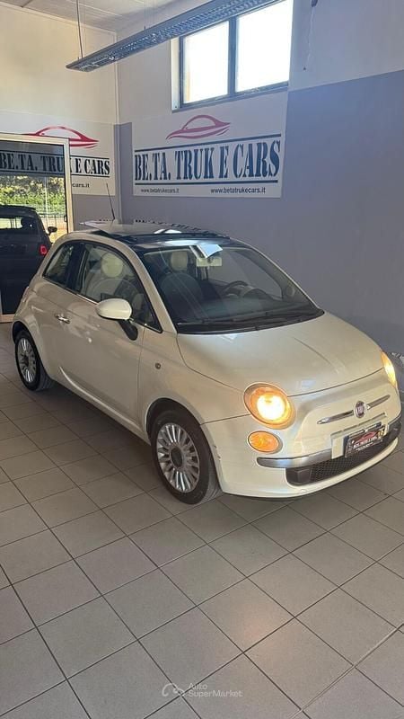 Usata Fiat 500 Lounge 75 CV (55 kW) 2008 Bianco Berlina