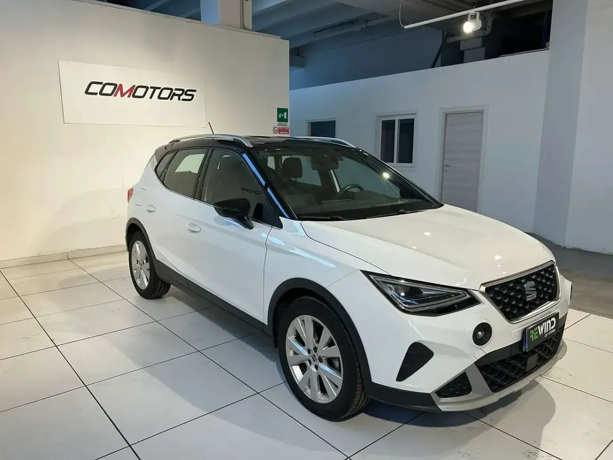 Usata Seat Arona Xperience 95 CV (69 kW) 2023 Bianco SUV