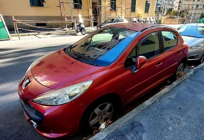 Usata Peugeot 207 95 CV (69 kW) 2008 Rosso Berlina