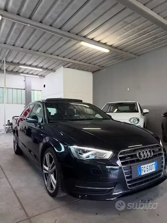 Usata Audi A3 Comfort 184 CV (135 kW) 2015 Nero Berlina