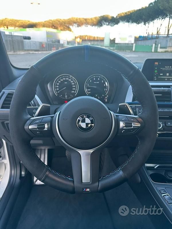 Usata BMW 120 M Sport 184 CV (135 kW) 2019 Bianco Utilitaria