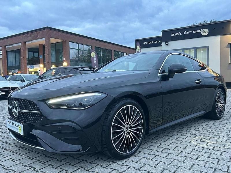 Begagnad Mercedes CLE220 AMG Line Premium Plus 197 HK (144 kW) 2025 Svart Sportkupé