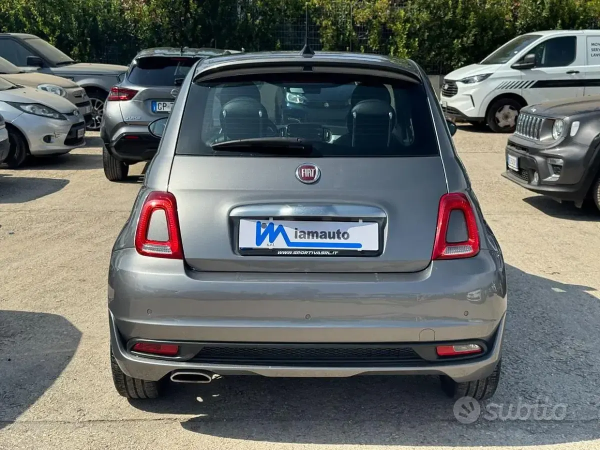Usata Fiat 500 69 CV (50 kW) 2022 Grigio Berlina