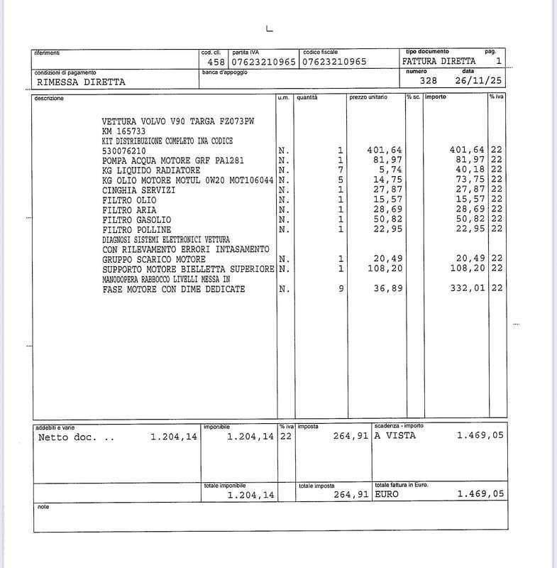 Usata Volvo V90 R-Design 150 CV (110 kW) 2020 Station wagon