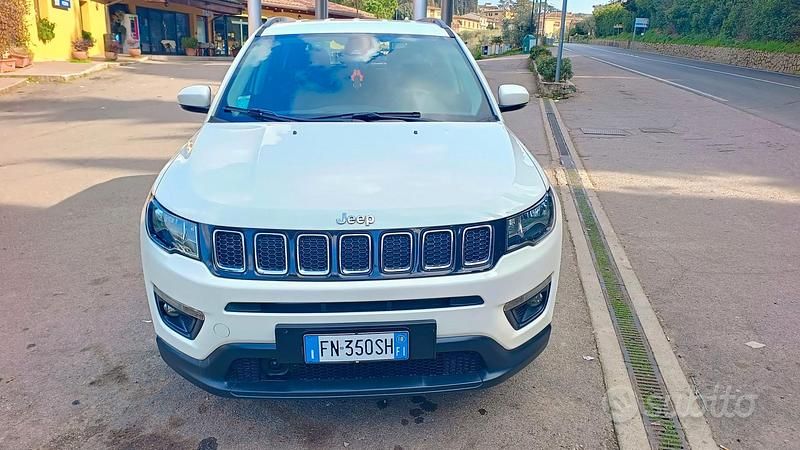 Usata Jeep Compass Longitude 120 CV (88 kW) 2018 Bianco SUV