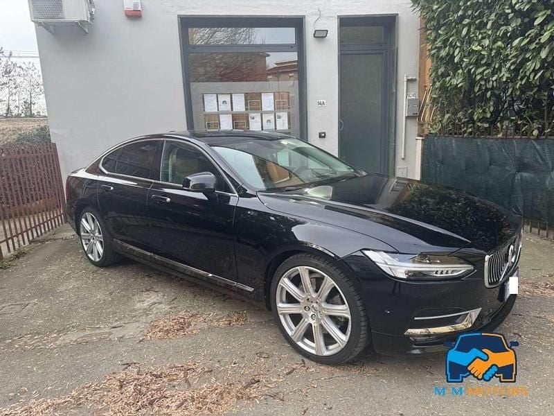 Usata Volvo S90 Inscription 235 CV (172 kW) 2017 Nero Berlina