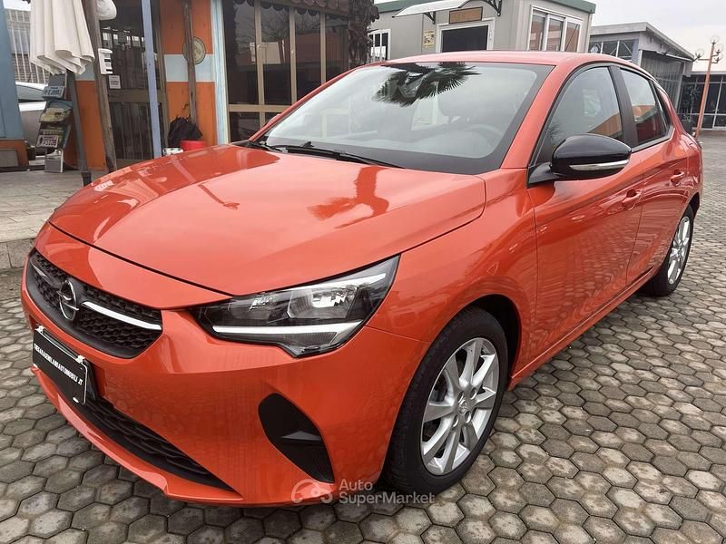 Usata Opel Corsa Elegance 75 CV (55 kW) 2021 Arancione Berlina