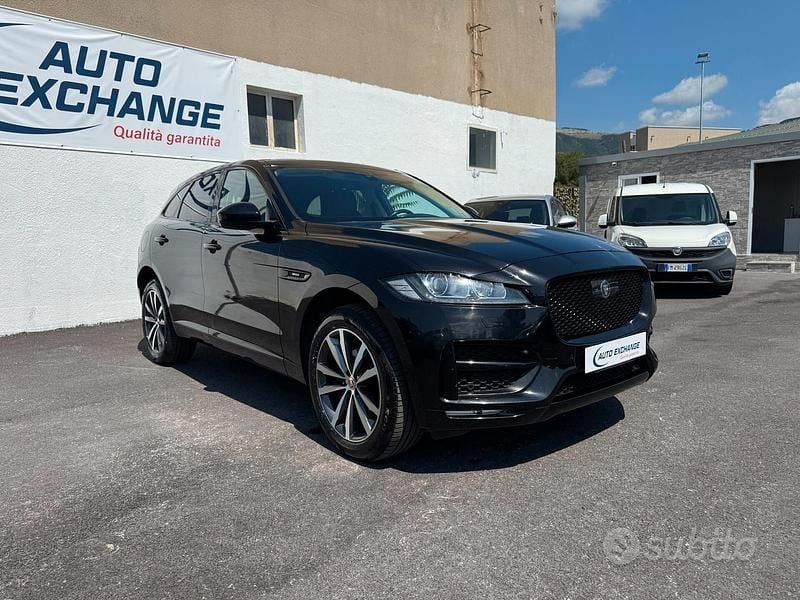 Usata Jaguar F-Pace R-Sport 180 CV (132 kW) 2020 Nero SUV