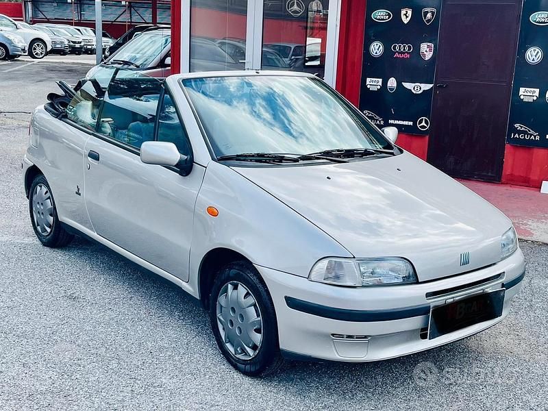 Grigio Usata 1998 Fiat Punto Cabriolet Cabrio | 3250 € (Super prezzo) - Immagine 1/4