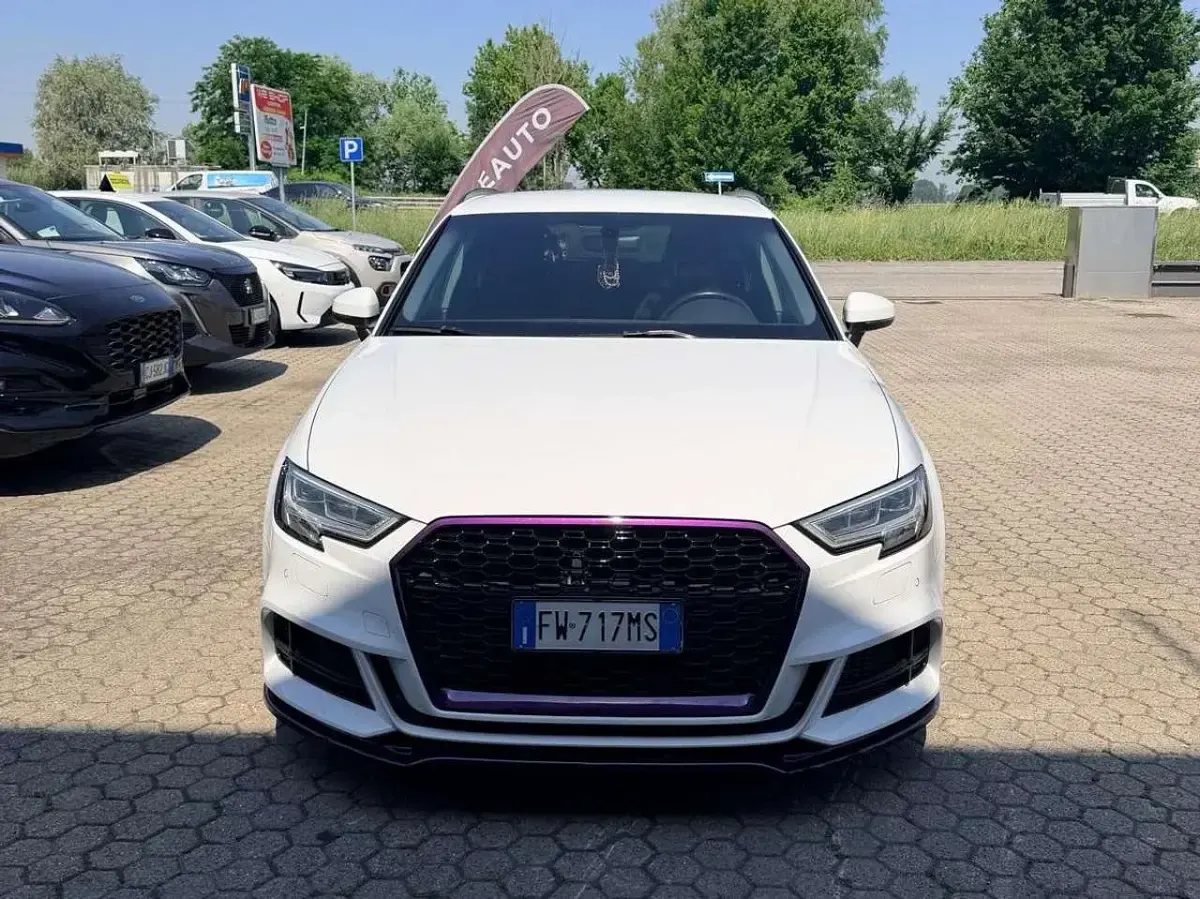 Usata Audi A3 Ambiente 150 CV (110 kW) 2019 Bianco Berlina
