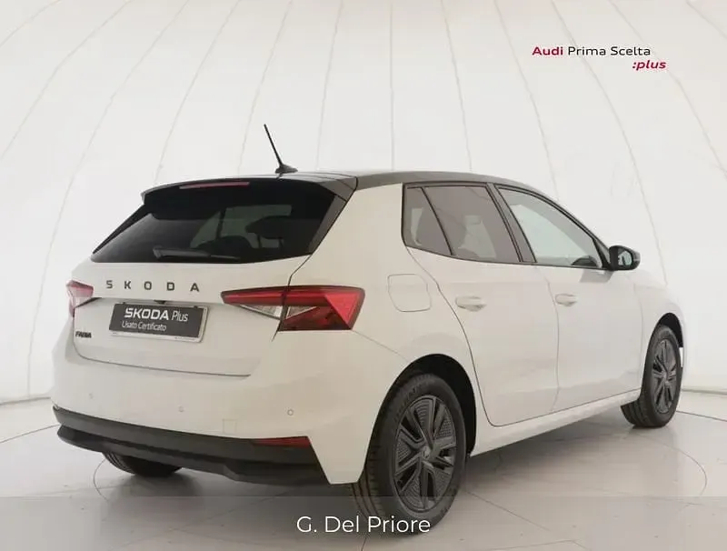Usata Skoda Fabia 80 CV (58 kW) 2025 Bianco Utilitaria