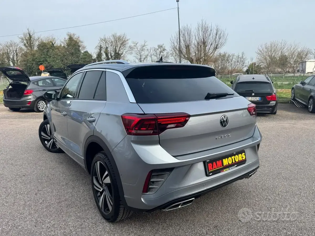 Usata VW T-Roc R-line 150 CV (110 kW) 2023 Grigio SUV