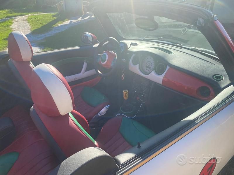 Usata Mini Cooper Cabriolet 116 CV (85 kW) 2005 Bianco Cabrio