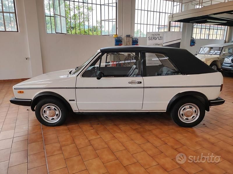 Usata VW Golf Cabriolet 69 CV (50 kW) 1981 Bianco Cabrio