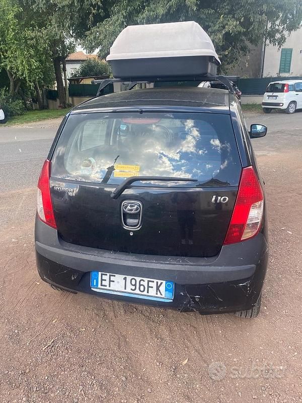 Usata Hyundai i10 84 CV (61 kW) 2010 Nero Utilitaria
