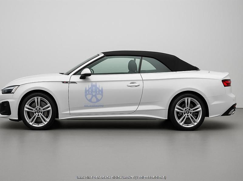 Usata Audi Cabriolet S-Line 265 CV (194 kW) 2024 Bianco Cabrio